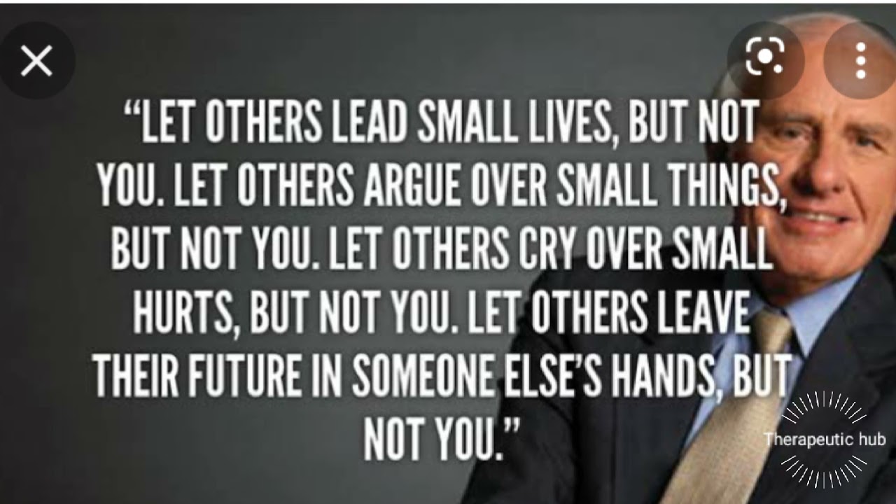 THE BEST OF JIM ROHN QUOTES.