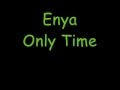 enya only time (lyrics) 