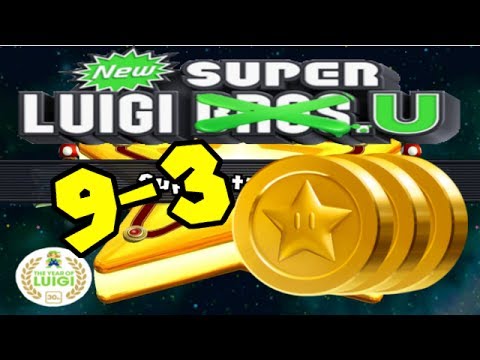 New Super Luigi U: Superstar Road-3 Star Coin Deep Dive (All Star Coins)