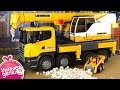 Машинки. Большой автокран от Bruder (3570). SCANIA - Liebherr ...