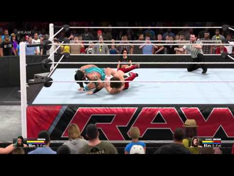 WWE 2K15 My career gameplay PS4 vs Daniel Bryan