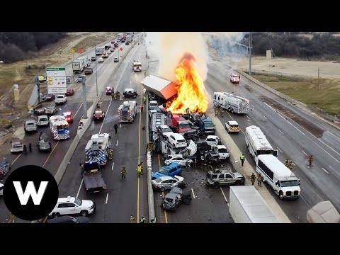 MOST DISTURBING Moments Of Ultimate Car Crashes On Road Caught On Dashcam!
