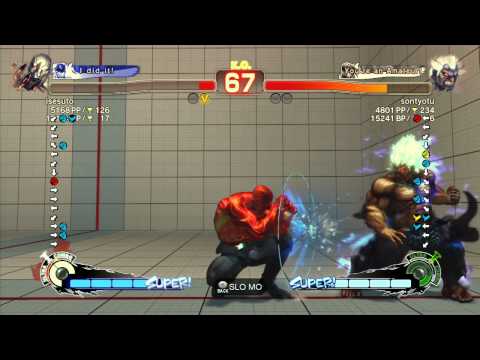 SSF4 AE 2012: isesuto (Seth) vs sontyotu (Oni) - Xbox Live Ranked Match