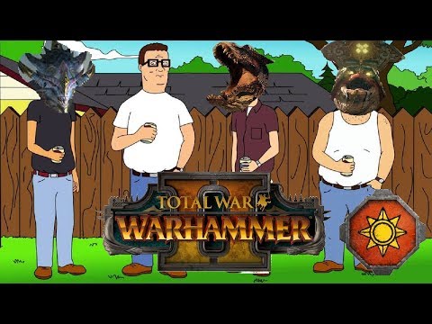Lizardmen vs Dark Elves | KROQ OPEN A COLD ONE - Total War Warhammer 2 Multiplayer Battle #22
