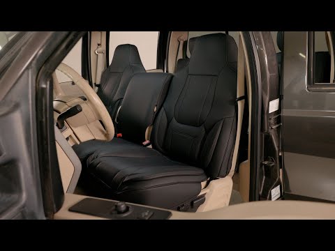 F-350 Seat Cover Installation