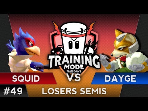 TMT 49 - Dayge (Fox) VS Squid (Falco) - SSBM Losers Semis - Melee