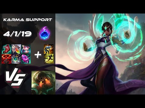 SUPPORT Karma vs Nautilus - EU Grandmaster Patch 25.S2.3