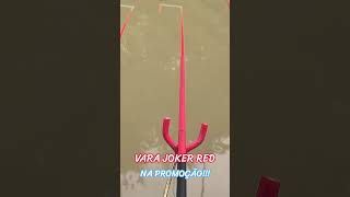 VARA PARA TILÁPIA- JOKER RED TOP ! #barbapescarias #massadobarba