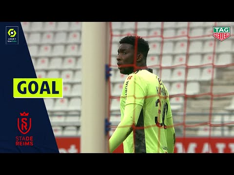 Goal Bingourou KAMARA (22' csc - STADE DE REIMS) STADE DE REIMS - RC STRASBOURG ALSACE (2-1) 20/21