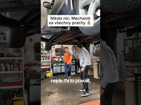 Zase ten automechanik. Je to profík 😁