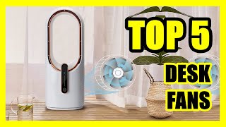 TOP 5: Best Desk Fan for Office and Bedroom 2022 | Ultra-Quiet with USB