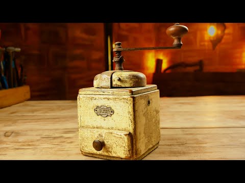 Restoration Rusty Old Coffee Grinder #restoration