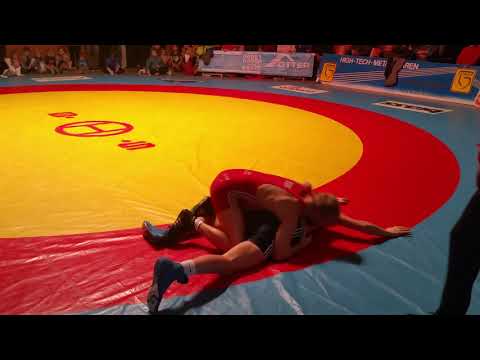 30.11.2019 RWG vs. KSC Hösbach - 61kg Freistil: Simon Scheibein vs Bastian Wollny