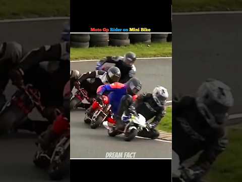 MotoGP riders on Tiny Bike😂