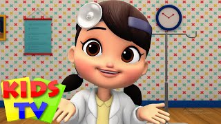 Doktor Şarkısı | Çocuklar için müzik | Tekerlemeler | Kids TV Türkçe |
