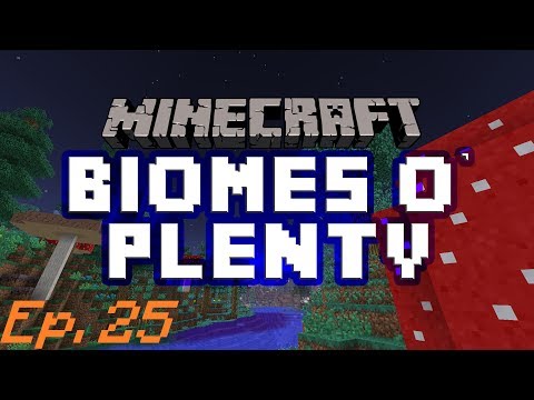 MythicalRedFox - Minecraft | Biomes O' Plenty Ep. 25 - GIANT WATERFALL