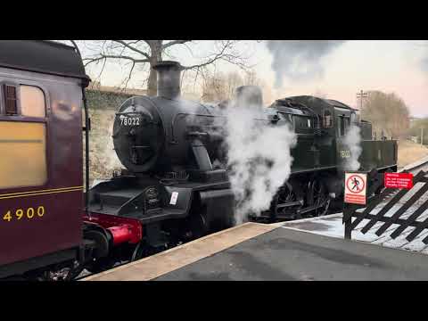 A day out on the Keighley Worth Valley Railway (KWVR) 03/01/26