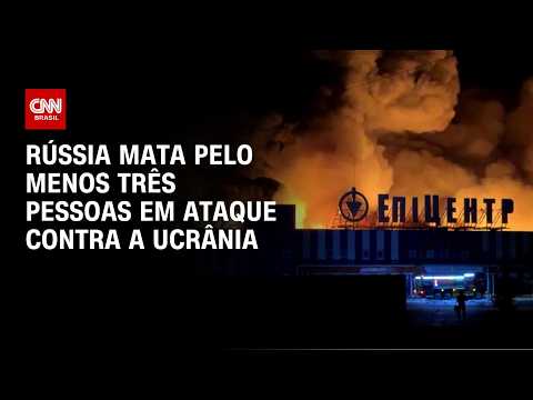 Ataque russo deixa ao menos três mortos em Zaporizhzhia, na Ucrânia | CNN PRIME TIME