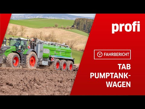 Slurry Lego: Slurry tanker from TAB | profi #driving report