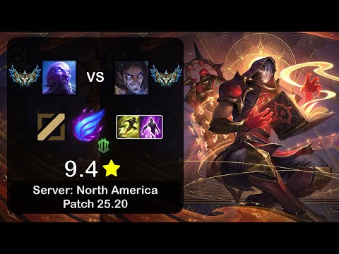 Ryze Mid vs Sylas - NA Challenger - Patch 25.20