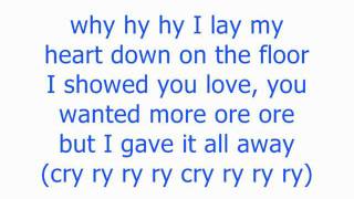 Boyzone - Gave it all away Lyrics