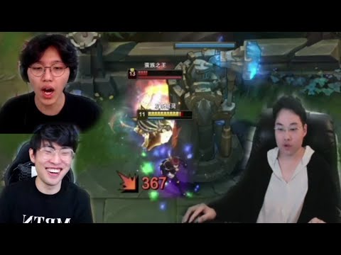 Dopa Gets a Taste of MID Tryndamere - Random Stream Highlights (Translated)