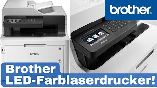 Brother LED Farblaser-Multifunktionsdrucker - Unboxing und Einrichtung