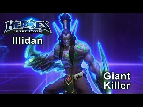 Heroes of the Storm: Illidan-THE BETRAYER.Gameplay (Cursed Hollow)