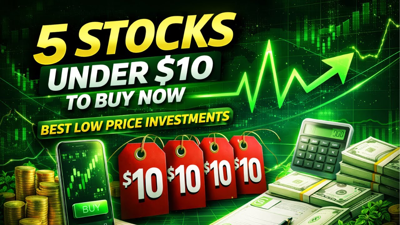 5 Stocks Under $10 to Buy Now | Best Low Price Investments