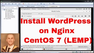 YouTube Thumbnail for How to Install WordPress on Nginx on CentOS 7 (LEMP)