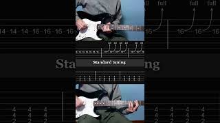 I Bet You Look Good On The Dancefloor - Arctic Monkeys | Guitar TAB | Lesson | Tutorial  #shorts