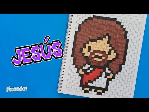 HOW TO DRAW JESUS ​​IN PIXEL ART - PIXELADOS