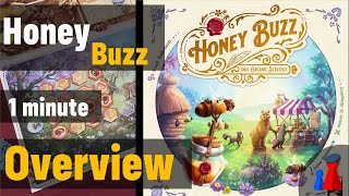 Honey Buzz -1 minute Overview - Peaky Boardgamer