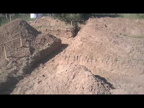 HOW IS IT MADE? Sand foundations (continuous footing)