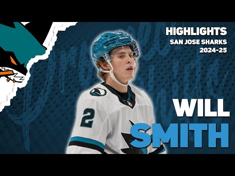 Will Smith | 2024-25 Rookie Highlights | San Jose Sharks