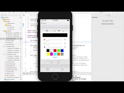 iOS Simple Notes App ( Xcode Project )