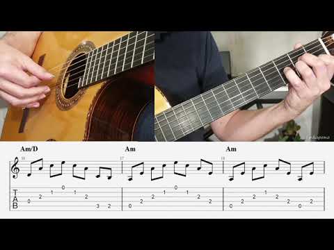 Is There Anybody Out There? Guitar Lesson with Guitar Pro Tab   (Pink Floyd)