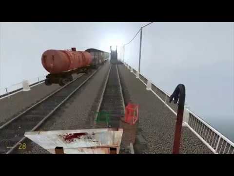 How to stop the train in Half life 2