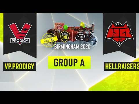 Dota2 - VP.Prodigy vs. HellRaisers - Game 1-  ESL One Birmingham 2020 - Group A - EU/CIS