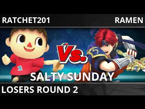 Salty Sunday @ eBash 23 - (WiiU) Ratchet201 VS Ramen - Losers Round 2