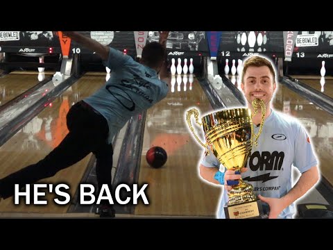 Kyle Sherman Bowling Release in Slow Motion (PBA TOC 2023)