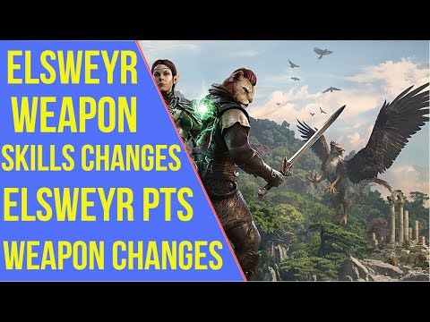 ESO Elsweyr - Weapon Skills Changes | Elsweyr PTS
