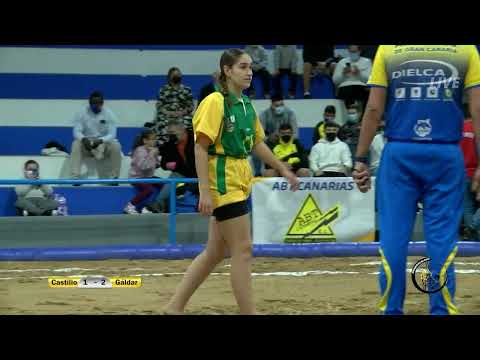 Lucha Canaria femenina CL Castillo CL Unión Gáldar BregandoXlalucha 19 02 2022
