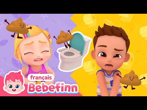 💩La Chanson du Caca | EP68 | Chanter avec Bebefinn | Bebefinn en français👶Chansons pour Enfants