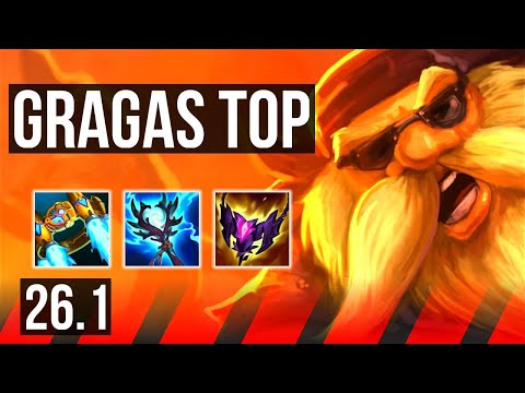GRAGAS vs DARIUS (TOP) | EUW Master | 26.1