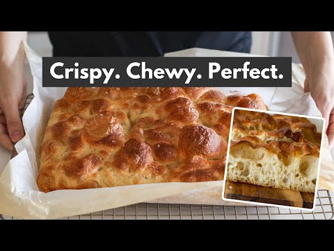 Easy Sourdough Focaccia Bread Recipe (Overnight Sourdough Recipe)