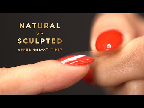 Natural vs. Sculpted Aprés Gel-X Tips