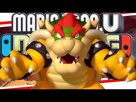 Super Mario Bros U Deluxe Gameplay Walkthrough PART 1 (Nintendo Switch)