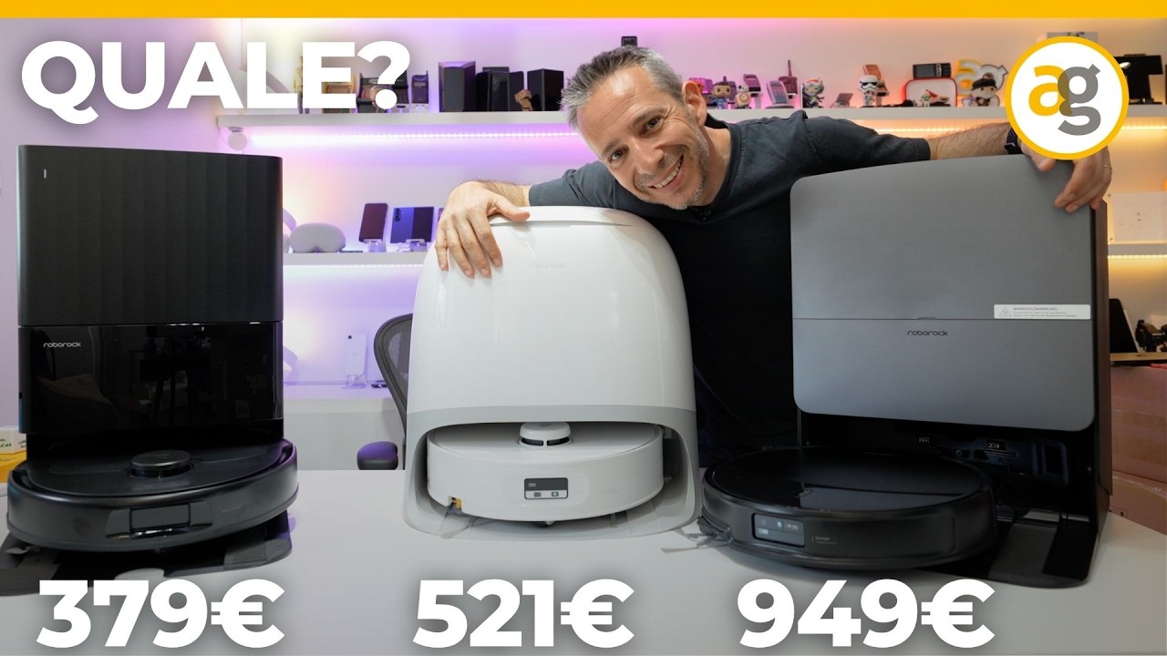 1000€, 500€ o 350€? I ROBOT LAVAPAVIMENTI che COMPREREI IO di Roborock