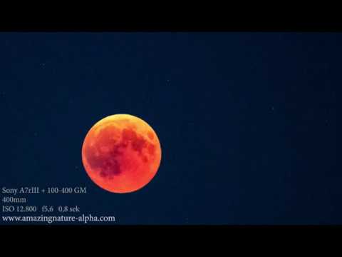 4k Mondfinsternis 🌗 mit der Sony RX100 V und A7rIII